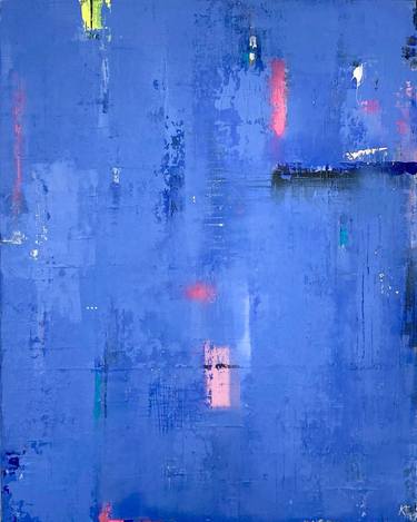 Original Abstract Expressionism Abstract Painting by Kath Edwards