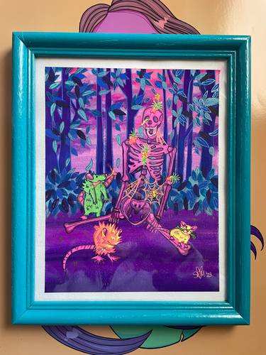Original Illustration Fantasy Mixed Media by Stephanie Molla