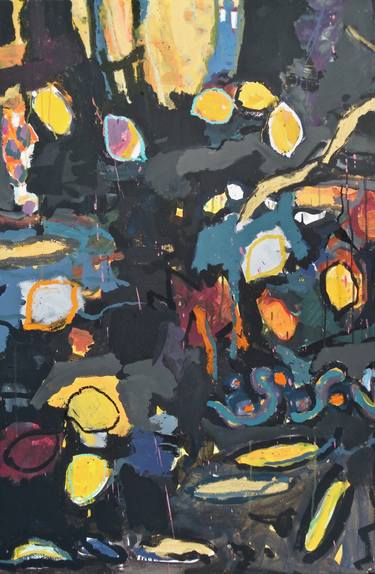 Original Abstract Expressionism Abstract Paintings by Per Anders