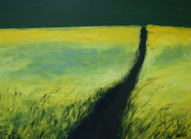 Original Fine Art Landscape Paintings by Kristina Česonytė