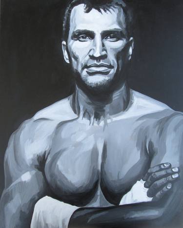 Original Figurative Portrait Painting by Petra Lidia Seveljevic