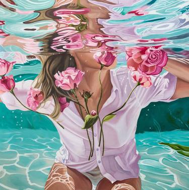 Original Figurative Women Paintings by Inna Medvedeva
