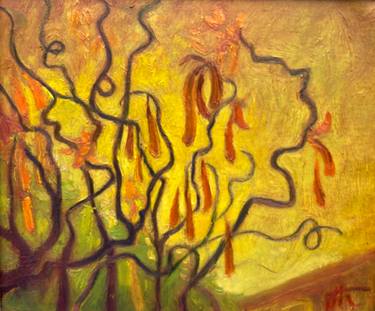 Original Abstract Expressionism Abstract Painting by Jo Thorne