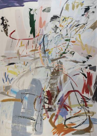 Original Abstract Expressionism Men Paintings by Marzena Jagiello