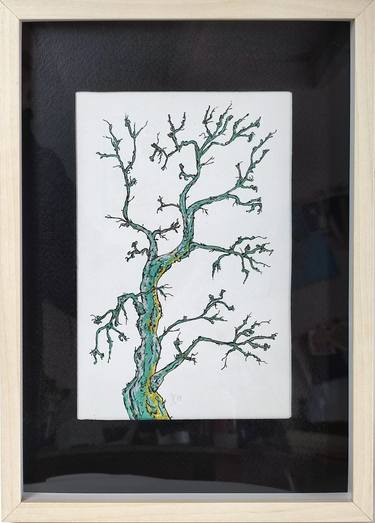 Original Abstract Tree Drawings by S C