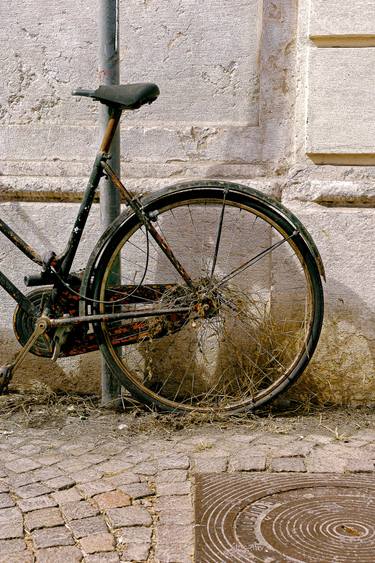 Original Abstract Expressionism Bicycle Photography by Rafael Benetti