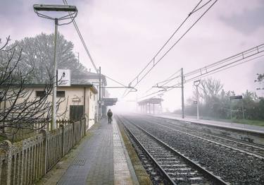 Original Abstract Expressionism Train Photography by Rafael Benetti