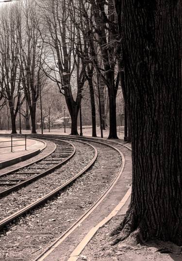 Original Conceptual Train Photography by Rafael Benetti