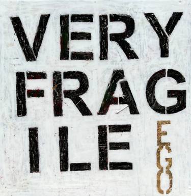 Original Conceptual Typography Mixed Media by Paul Zepeda