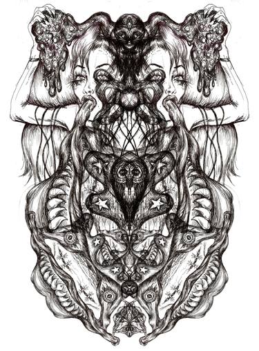 Original Expressionism Fantasy Digital by Petra Brnardic