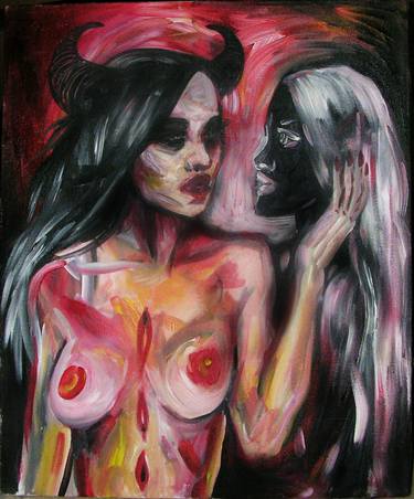 Original Conceptual Erotic Printmaking by Petra Brnardic
