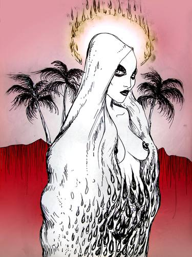 Original Conceptual Religion Drawings by Petra Brnardic