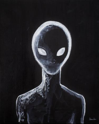 Print of Expressionism Outer Space Paintings by Elena Leon