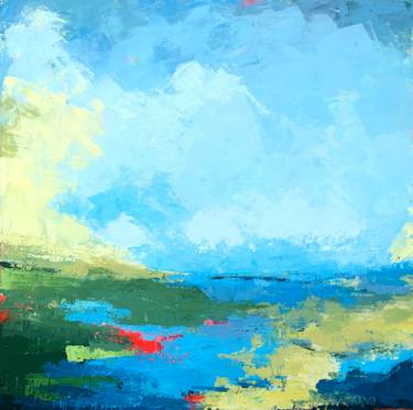 Original Abstract Landscape Paintings by Karen Jeffrey