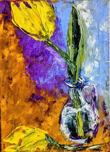 Original Conceptual Botanic Paintings by Ellen Frischbutter