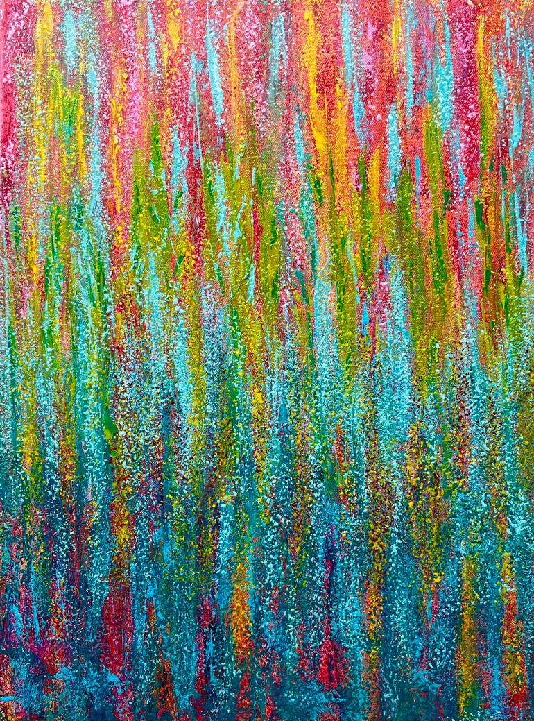 Original Abstract Expressionism Abstract Paintings by Leen Fineart 