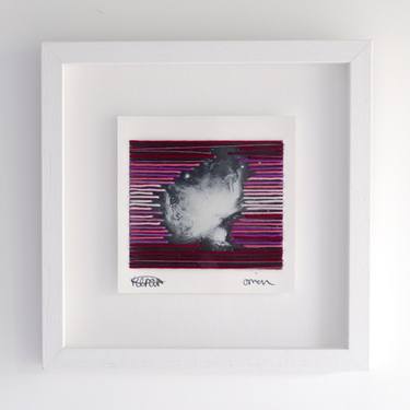 Original Contemporary Outer Space Mixed Media by Hannah Pratt