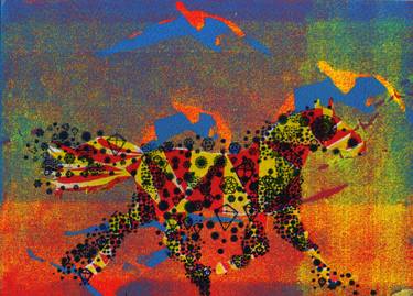Original Expressionism Animal Printmaking by Jairo And Nicola