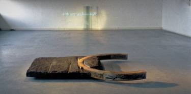 Original Conceptual Abstract Sculpture by Joerg Bollin