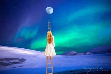 Original Surrealism Aerial Digital by Julienne Aline Meretize