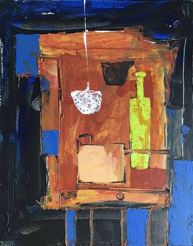 Original Expressionism Home Paintings by Mutlu Ertac