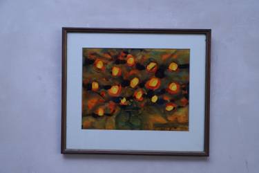 Original Abstract Expressionism Abstract Paintings by Saurabh Dhawan