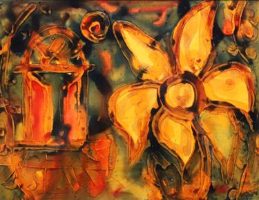 Original Abstract Expressionism Abstract Paintings by Saurabh Dhawan