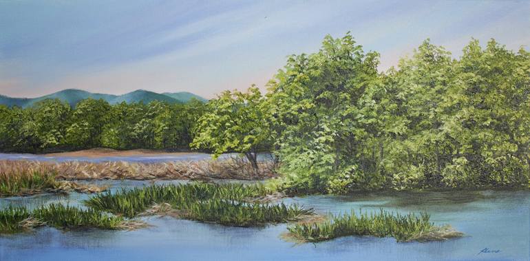 Print of Photorealism Landscape Paintings by Carol Keene