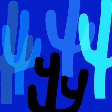 Original Figurative Patterns Printmaking by Gad Laniado