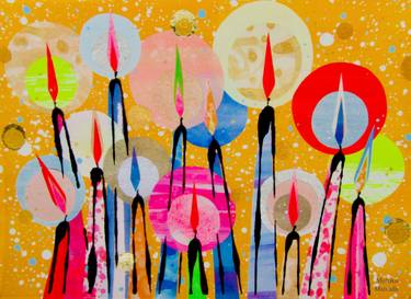 Print of Fine Art Light Collage by Motoko Matsuda