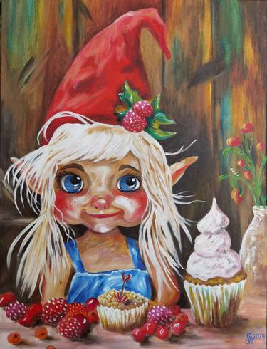 Original Contemporary Fantasy Paintings by Anastasia Tversky