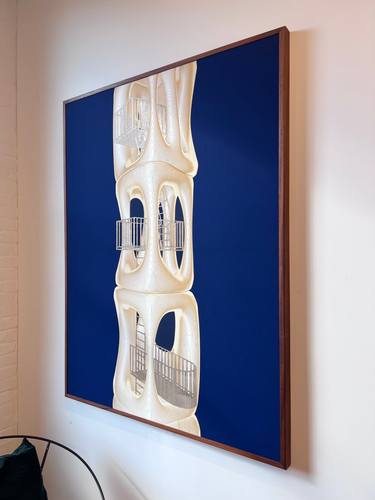 Original Abstract Architecture Sculpture by Tomaz Capobianco