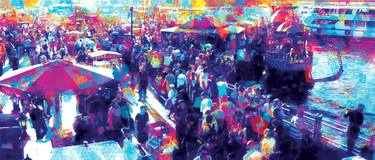 Original Geometric People Digital by Ayhan Çeli̇k