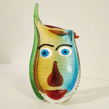 Original Art Deco Abstract Sculpture by Yangang Liu