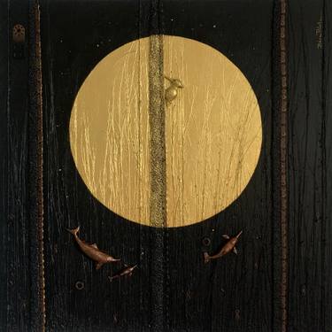 Original Contemporary Nature Mixed Media by Bara Puletz
