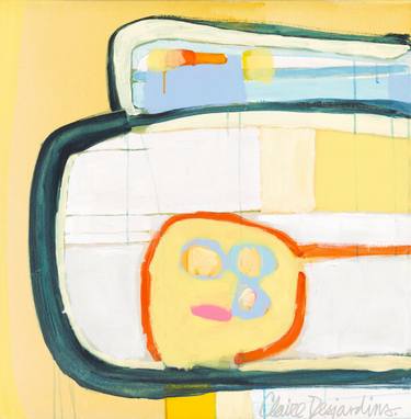 Original Abstract Expressionism Abstract Paintings by Claire Desjardins