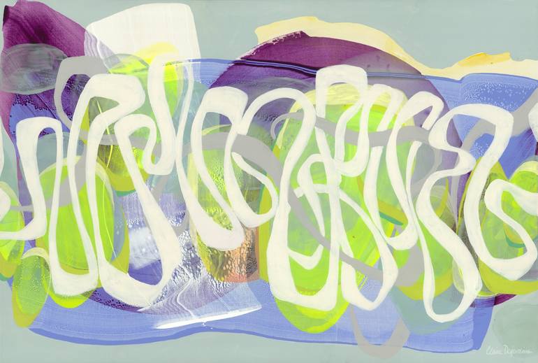 Original Abstract Expressionism Abstract Paintings by Claire Desjardins