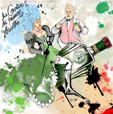 Original Baroque Cartoon Digital by Sarnia de la Mare FRSA