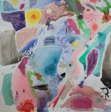 Original Abstract Expressionism Abstract Painting by Victor Stewart
