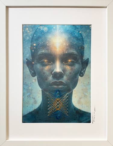 Original Surrealism Science/Technology Mixed Media by Sentient Animalia