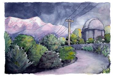 Original Contemporary Science/Technology Painting by Emily Handley