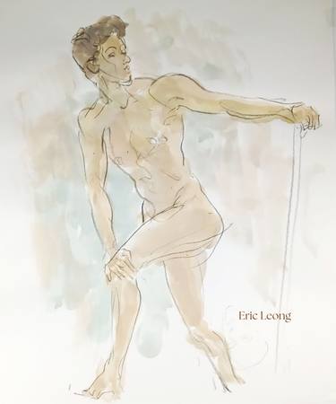 Original Classicism Body Mixed Media by Eric Leong