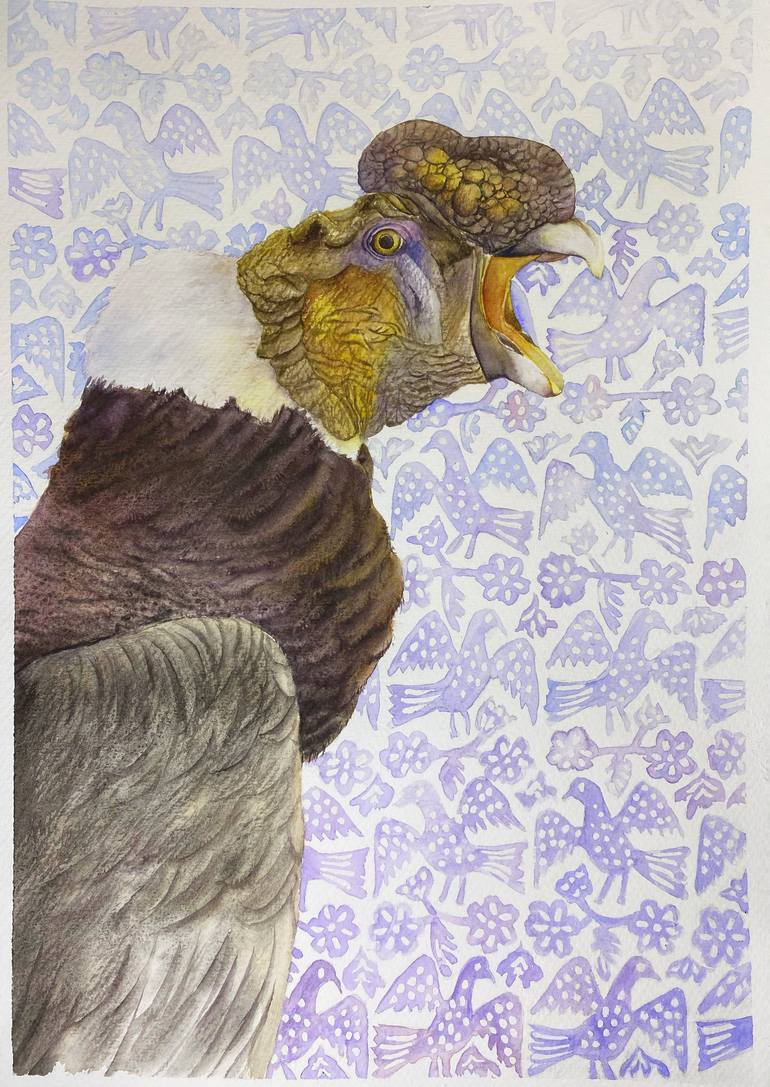 Original Folk Animal Paintings by Tetiana Savchenko