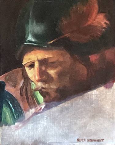 Original Fine Art Portrait Paintings by Buck Stewart