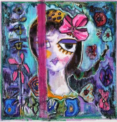 Original Contemporary Women Drawing by Ddols Art