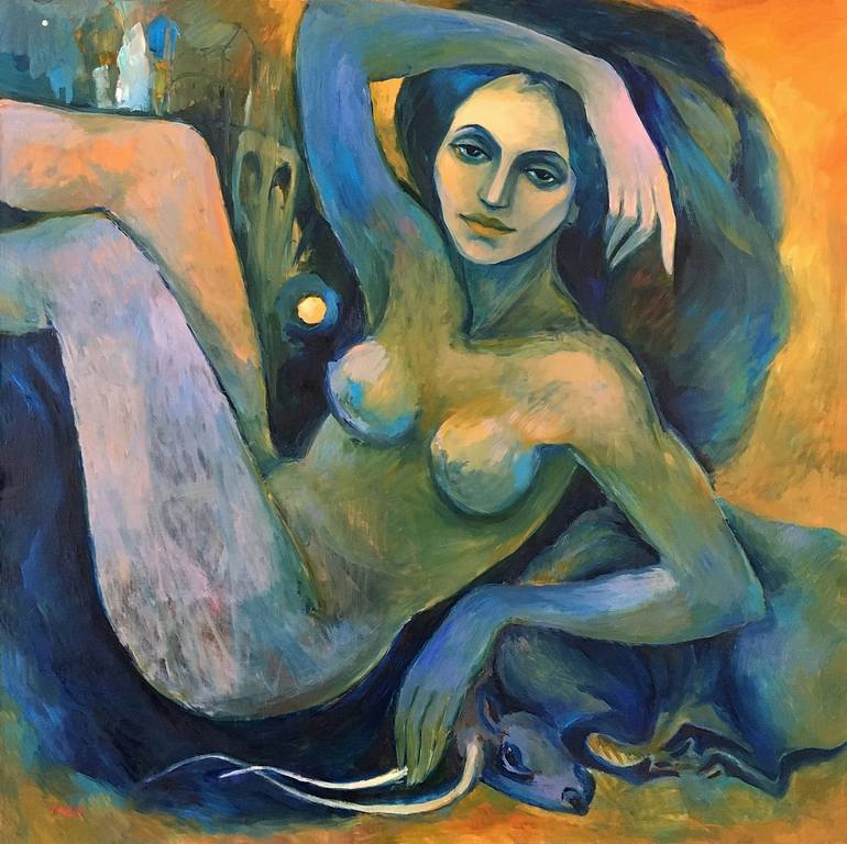 Print of Figurative Women Paintings by Irina Makarova