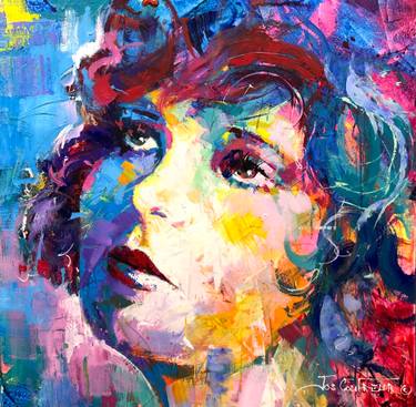 Original Figurative Celebrity Paintings by Jos Coufreur