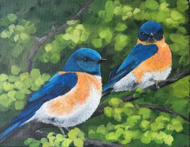 Original Figurative Animal Painting by Corey S Ribotsky