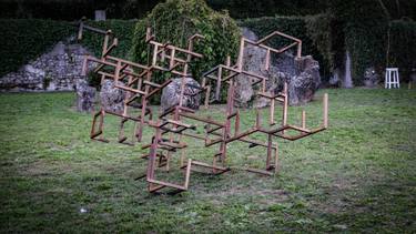 Original Abstract Expressionism Abstract Installation by Anelo Novantasette