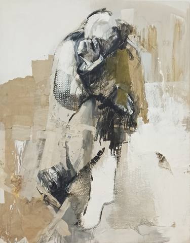 Original Dada Men Collage by Katerina Christopoulou